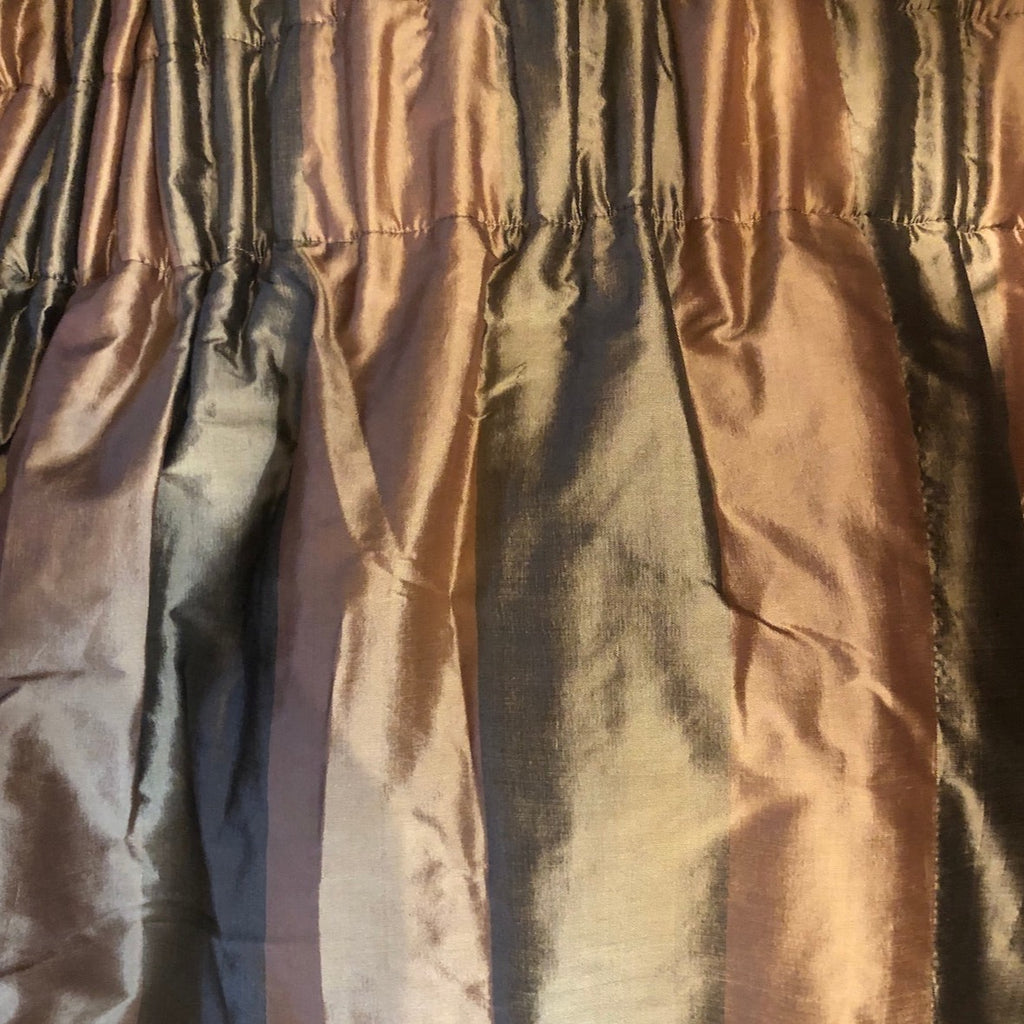 Bronze Stripe Silk